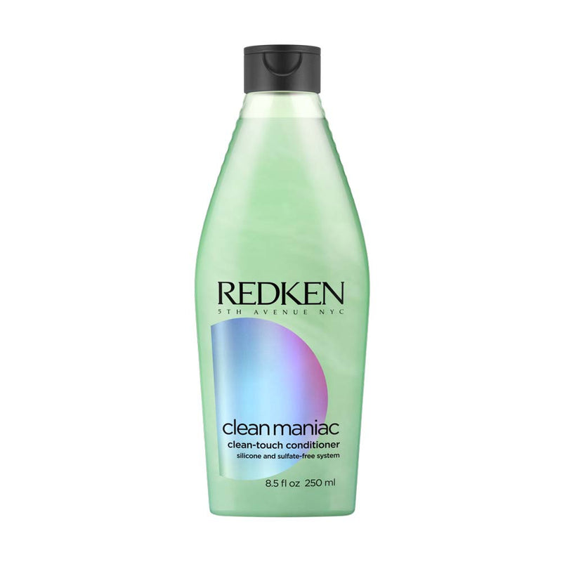 Le conditionneur Redken Clean Maniac est idéal pour éliminer en douceur les traces de pollution. Sans silicone et sans sulfates. 250 ml.