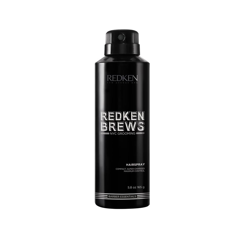 Le spray Redken brews fixe vos coiffures sans laisser de résidus. 165 g